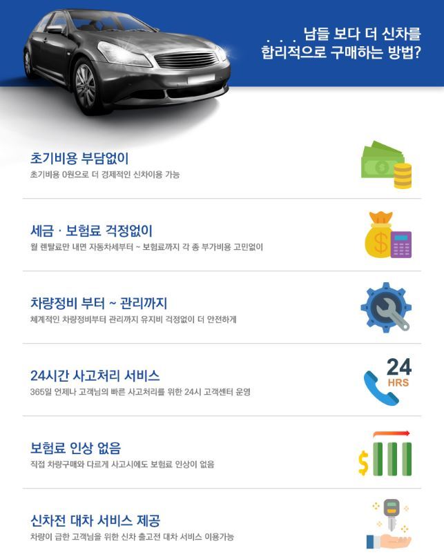 장기렌트카운전자보험을 추천하는 이유 5