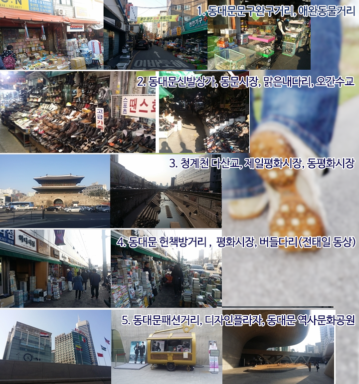 5678호선 타고 떠나는 도보여행